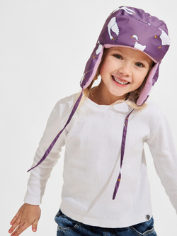 Шапка-ушанка детская