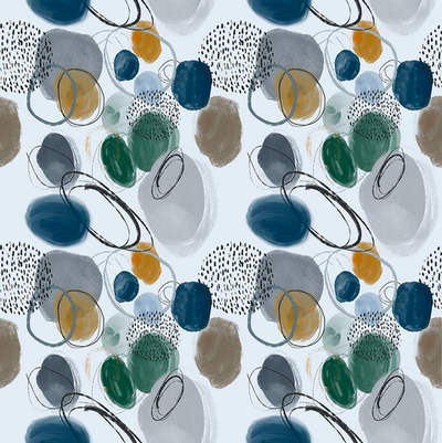 Дизайнерские обои Wall Street Puzzle