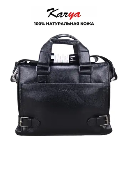 Сумка портфель мужская деловая натуральная кожа