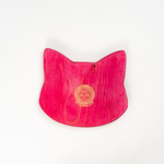 Менажница деревянная из сибирского кедра для подачи блюд и закусок с гравировкой "КОШКА". MG120