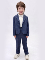 Комплект (пиджак, брюки, поло) для мальчика 6-9 лет Fleur de Vie