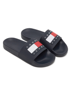 Шлепанцы TOMMY JEANS FLAG POOL SLD ESS Tommy Jeans - темно-синий(EN0EN02115)