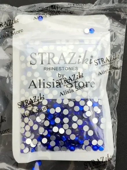 Стразы холодной фиксации стекло ss20 Sapphire