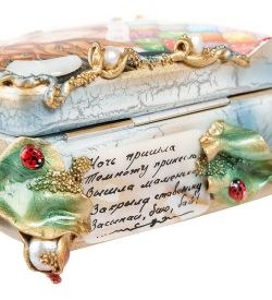 ШК-50/ 3 Шкатулка «Колыбельная» 10,5х7,5 авт. Шеншины