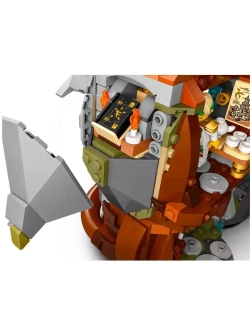 Конструктор Ниндзя Храм камня Дракона 1212 деталей