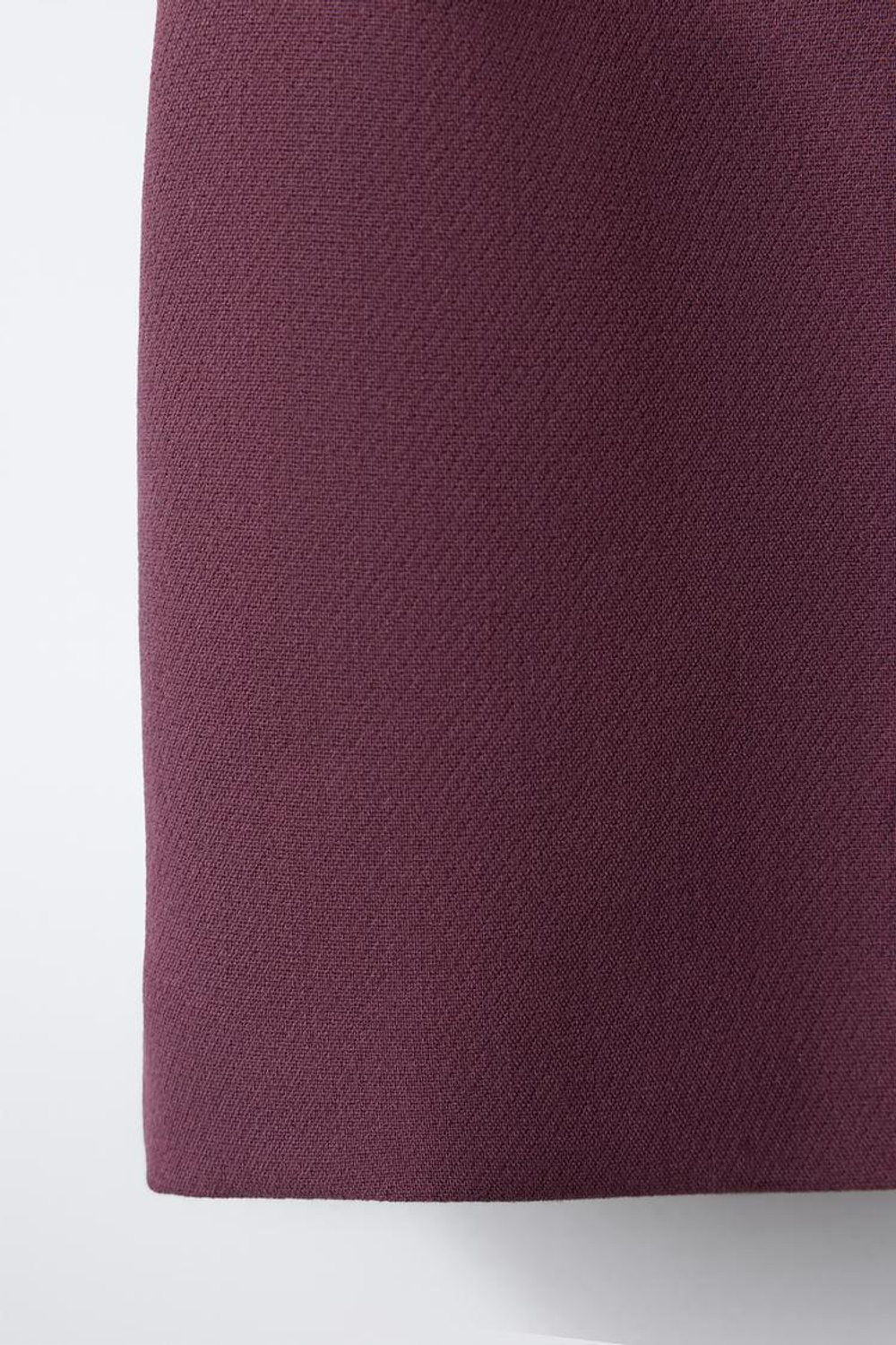 ZARA ЮБКА-ШОРТЫ С БАНТОМ, БУРГУНДИ