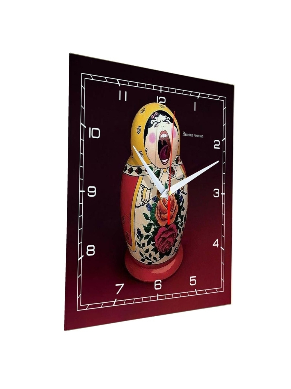 Настенные часы matreshka Декор для дома, подарок