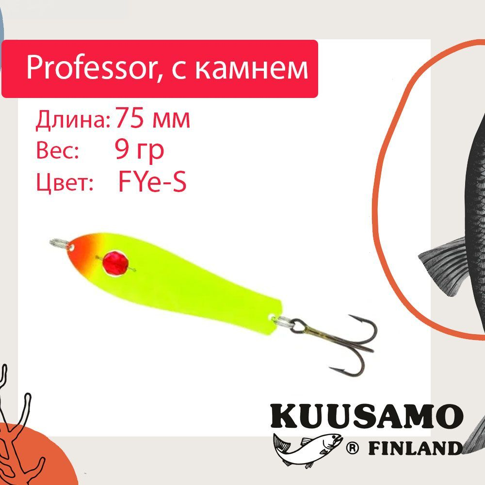 Блесна для рыбалки Kuusamo Professor