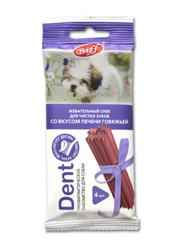Лакомство Biff (TiTBiT) DENT для собак мелких пород жевательный снек, Сыр, 5 упаковок