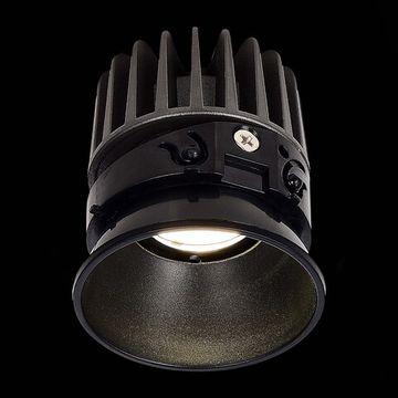 ST851.448.07 Светодиодный модуль Черный LED 1*7W 4000K 560Lm Ra90 36° IP20 D69xH75 220-240V(глянец) SHIFT