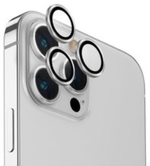 Защитное стекло для экрана и объектива камеры Wiwu (WI-IP002) для Apple iPhone 15 антибликовое (черная рамка)