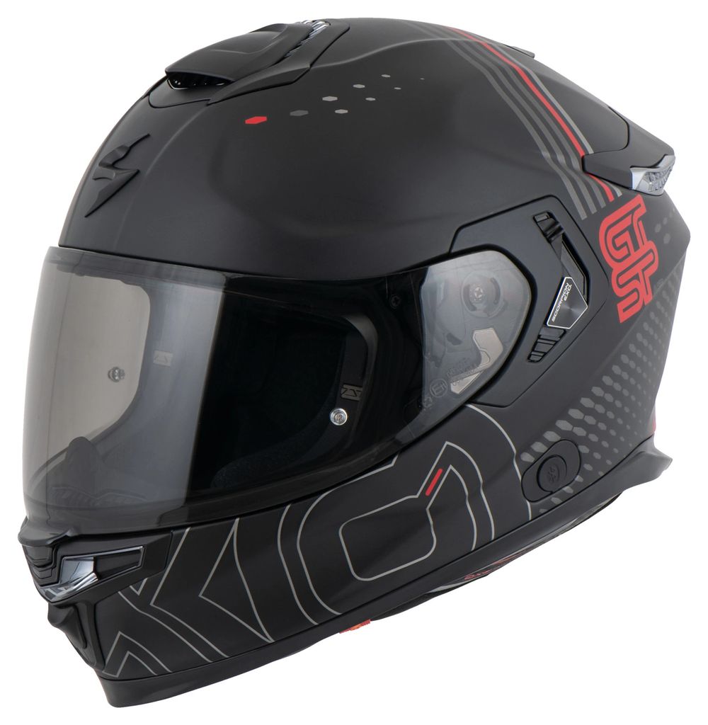 EXO-GT SP Air Techlane / Матовый / Черно-красный