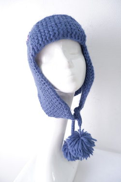 Шапка с ушками-завязками