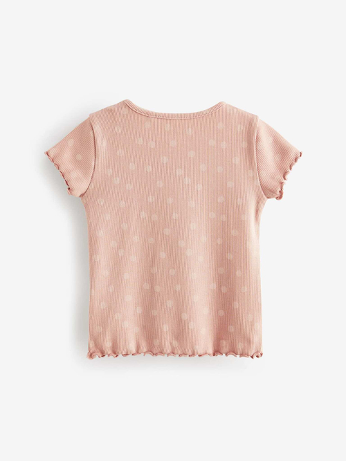 Футболка для девочки Next N33-669, 5 шт., Розовый