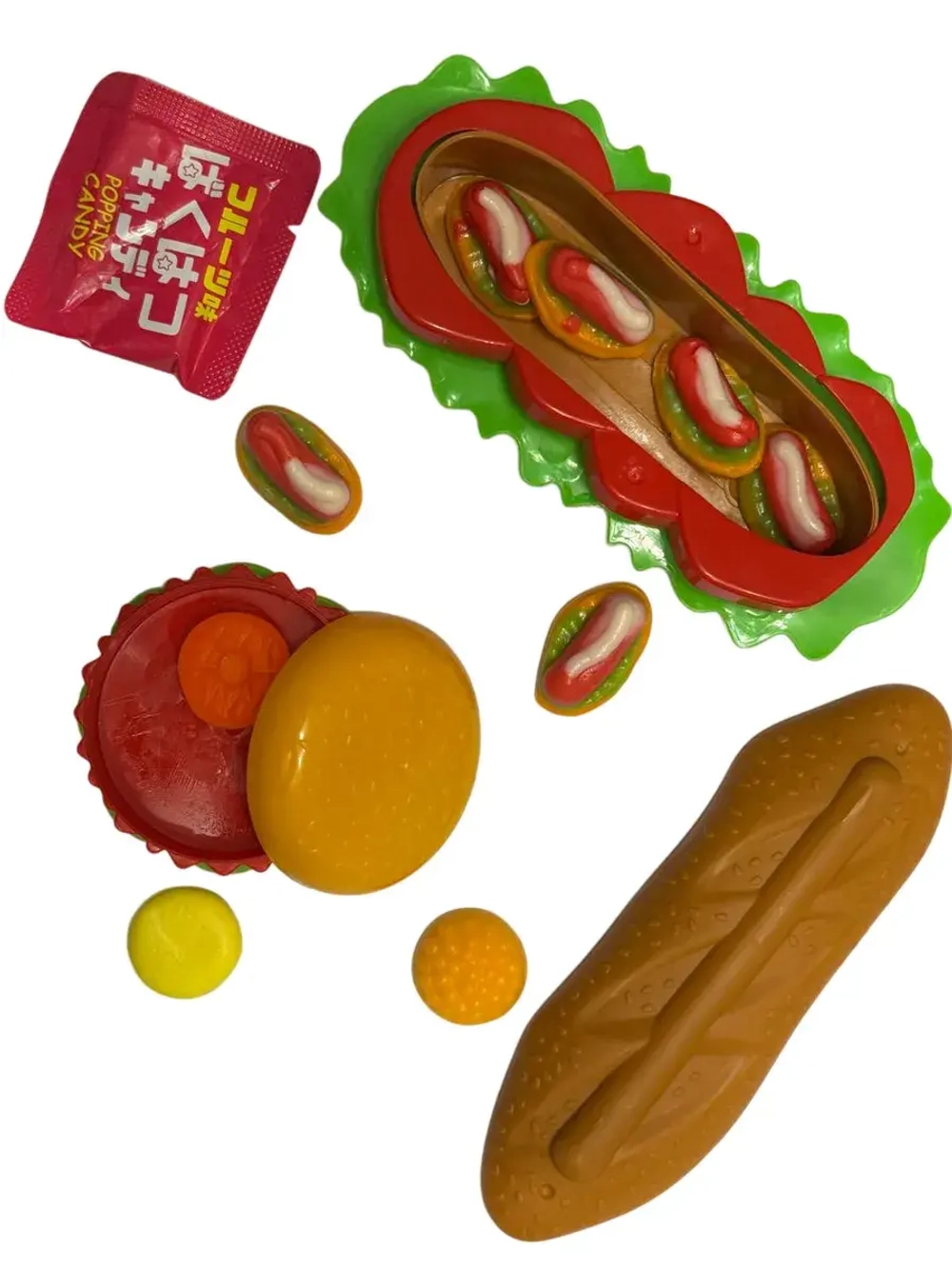 Мармелад с игрушкой Хот-Дог и Бургер 28 г * 5 шт