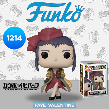 Фигурка Funko POP! Animation Cowboy Bebop Faye Valentine (1214) 58021 / Фигурка Фанко ПОП! по мотивам аниме "Ковбой Бибоп", Фэй Валентайн