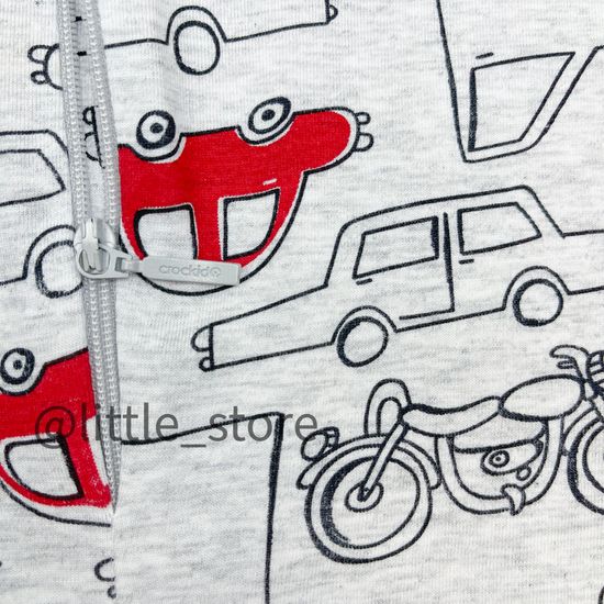 Слип хлопковый "Машинки" на молнии