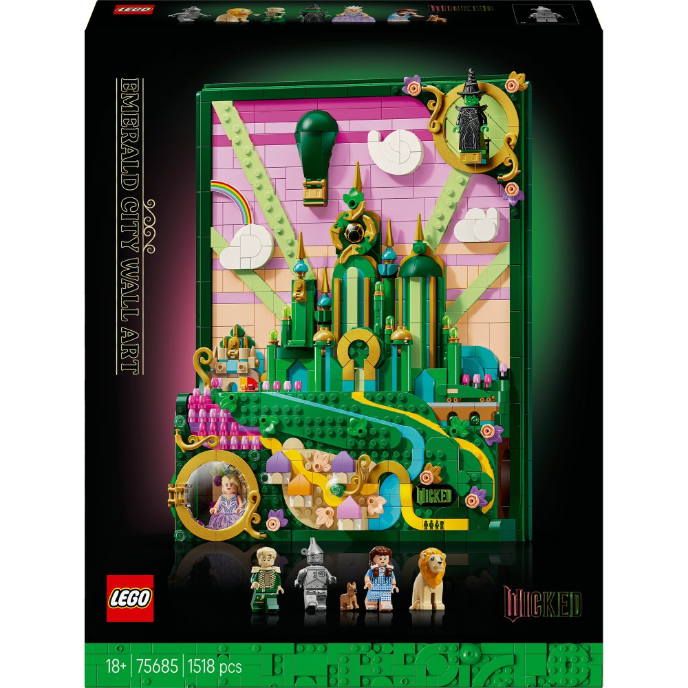 Конструктор LEGO Wicked 75685 Картина «Изумрудный город» — фото 2