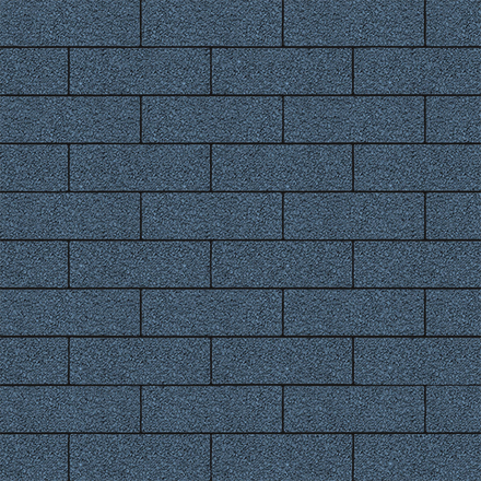 Тротуарная плитка ПРЯМОУГОЛЬНИК 300х100 мм - Гранит Синий