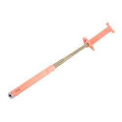 Монопод для селфи HOCO K5 Neoteric Wire Controllable Selfie stick (0.65 м) Pink Розовый