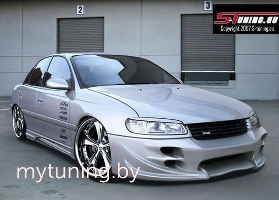 Передний бампер INVADER для Opel Omega B