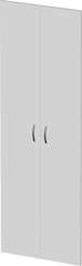 Двери высокие Стандарт Pro белый из ЛДСП