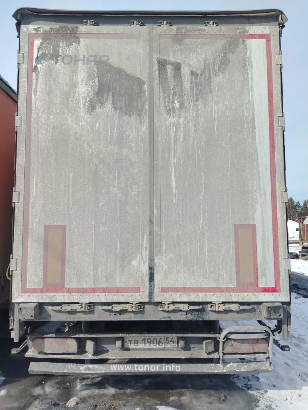 Тонар 9888* Полуприцеп шторный 98881