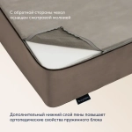 Матрас BuyRoyal, 29 см, жесткость выше средней, независимые пружины