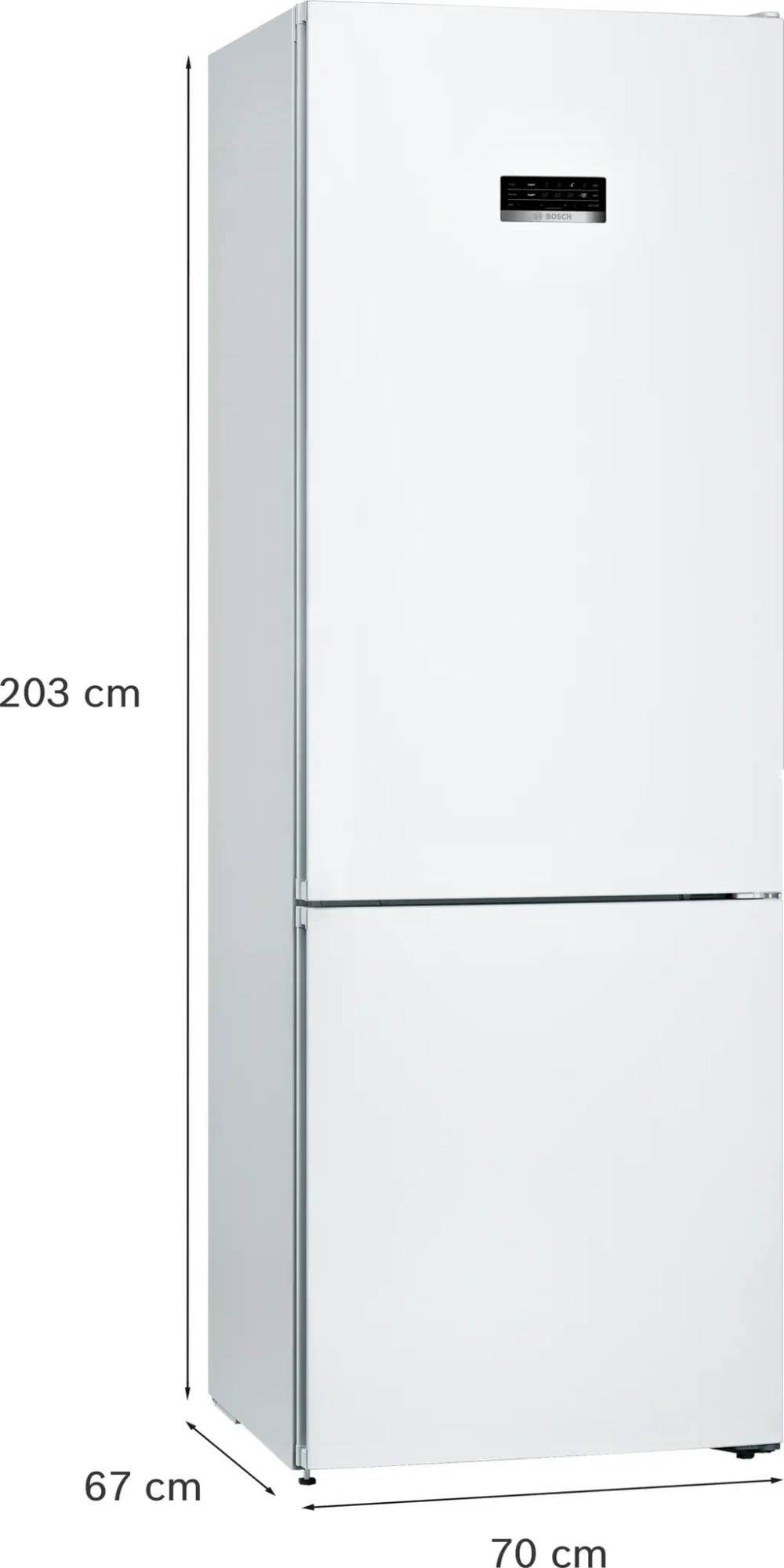 Двухкамерный холодильник Bosch KGN49XWEA