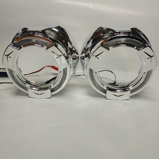 Маска для линзы 3′ Jeep-1 с LED подсветкой 049