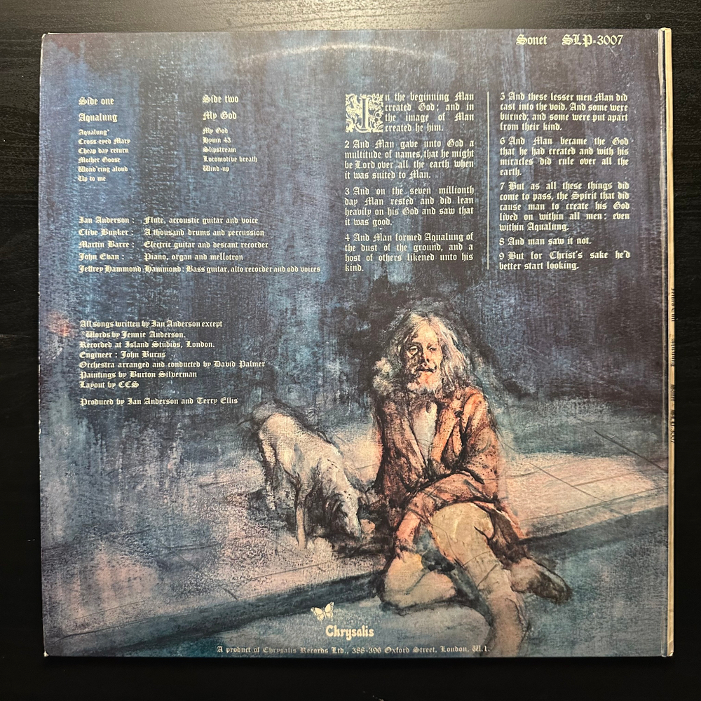 Jethro Tull - Aqualung (Скандинавия 1971г.)