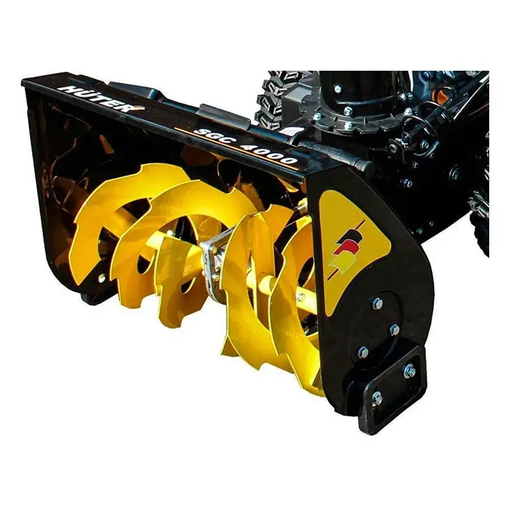HUTER SGC 4000 снегоуборщик бензиновый 6.5 л.с. ковш 56 см, выброс 13 м, 4 вперед/2 назад 70/7/5