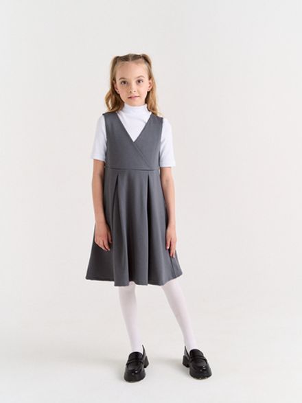 Бадлон с коротким рукавом "Белый" 7+