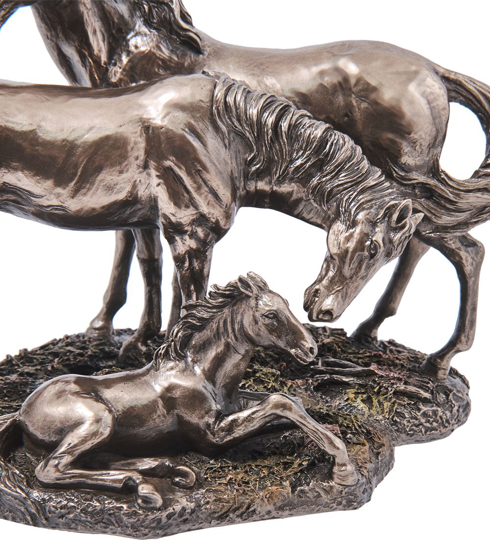Veronese WS-1410 Статуэтка «Семейка лошадей»