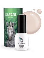 REVOL Гель-лак "Safari" № 07 Zebra, 10мл