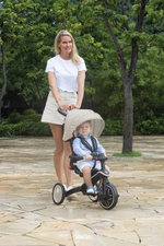 Велосипед-беговел Globber Trike Explorer Foldable 4 в 1 Taupe