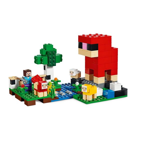 Lego konstruktor Minecraft The Wool Farm