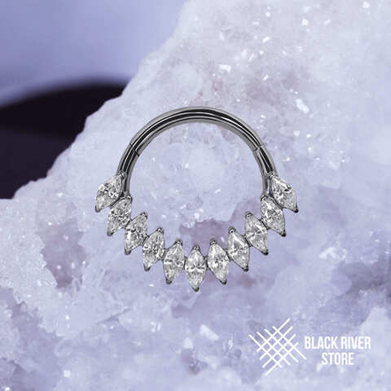 Кликер 11K Marquise v.2 Crystal 1.2мм