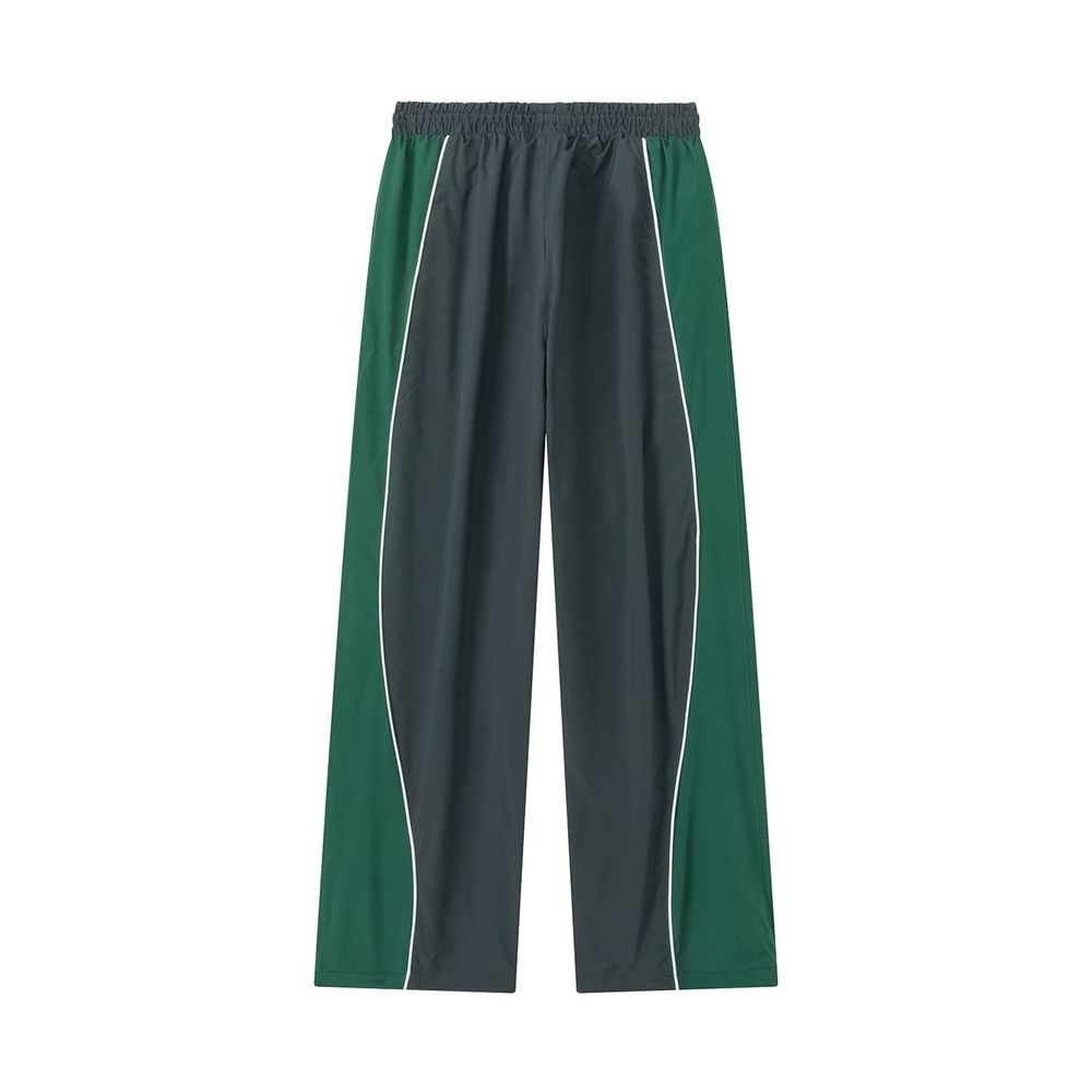 Брюки Ymkashix College зеленые / черные