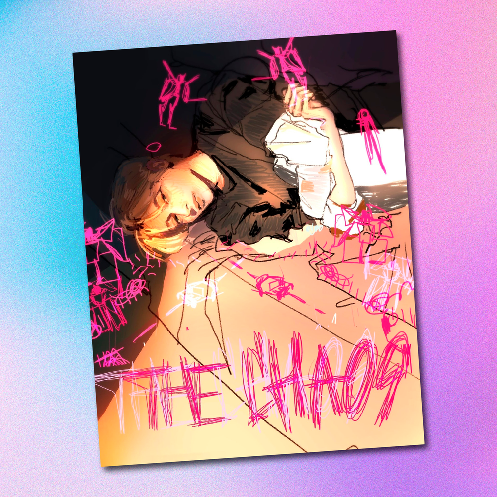 Арт принт / y0urwa1f00 / TXT / the chaos