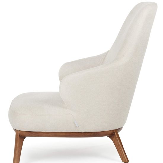 Кресло Gatto High цвет молочный