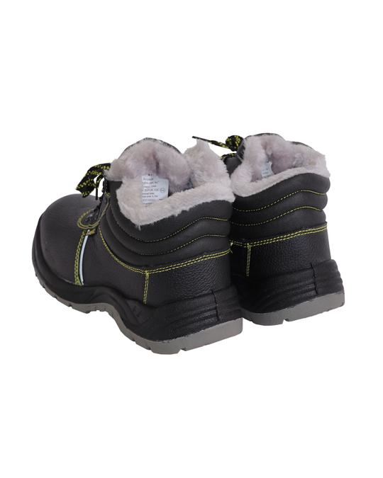 Ботинки ПРОФИ-ЗИМА РТ, кожа, МП МС, иск. мех, ПУ-ТПУ