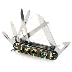Нож многофункциональный Victorinox Huntsman 91 мм, Woodland