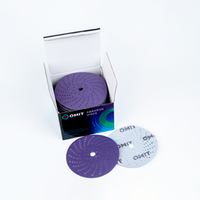 OMIT 775K Абразивный круг на пленочной основе 150мм 77514 Р320 пурпурный с мультипылеотводом