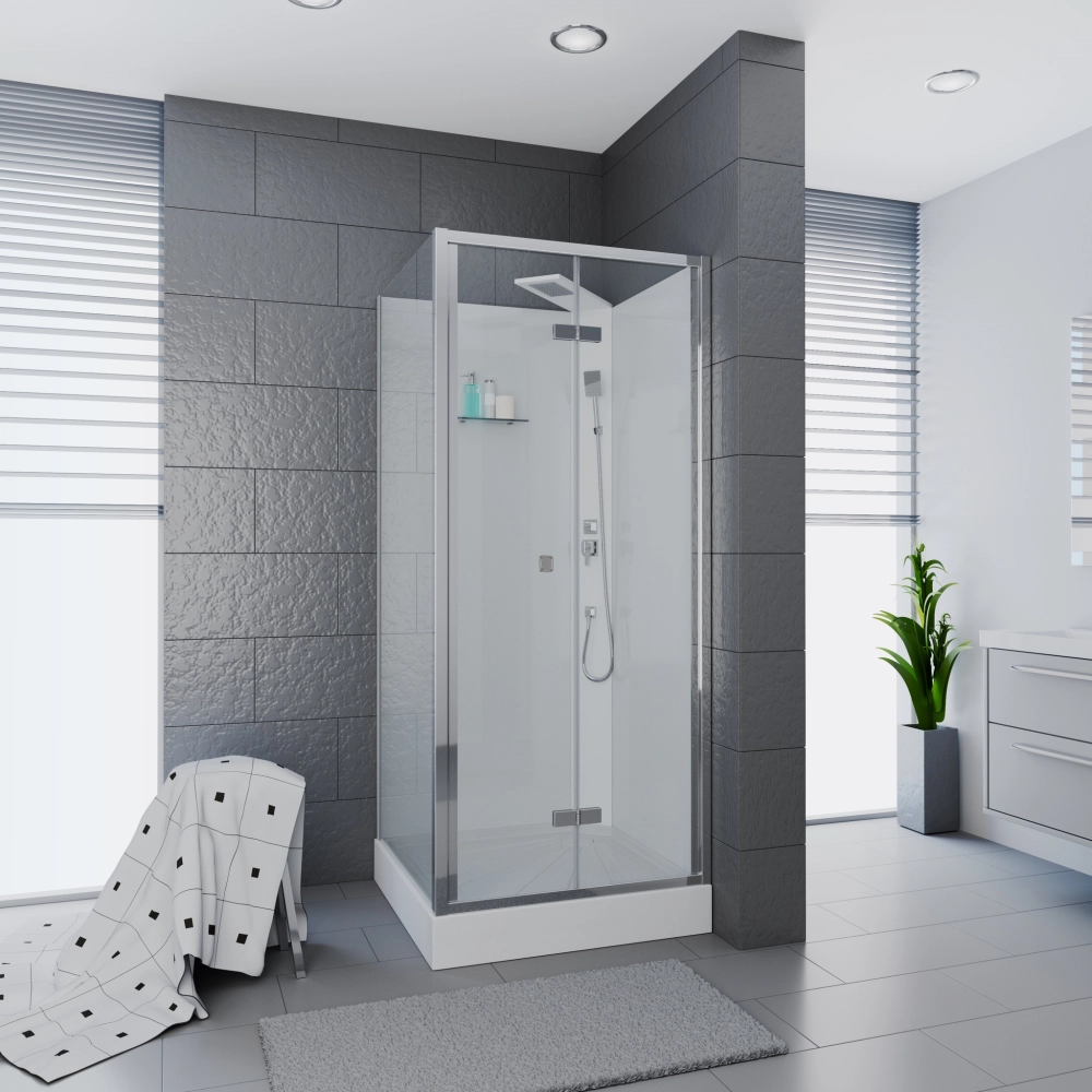 Кабина BELLA90T душевая без крыши Ceruttispa (90x90x215-225)
