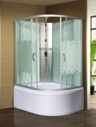 Душевая кабира  МОНОМАХ 10000012105 XL 120/80/44 МЗ L  с поддоном