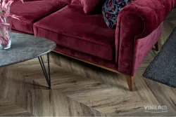 Vinilam Parquet Chevron Glue Шеврон Лувр, 2,86 м²