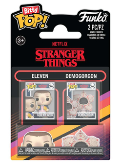 Набор Funko Bitty POP! Stranger Things S1 Eleven+Demogorgon 2шт 88937