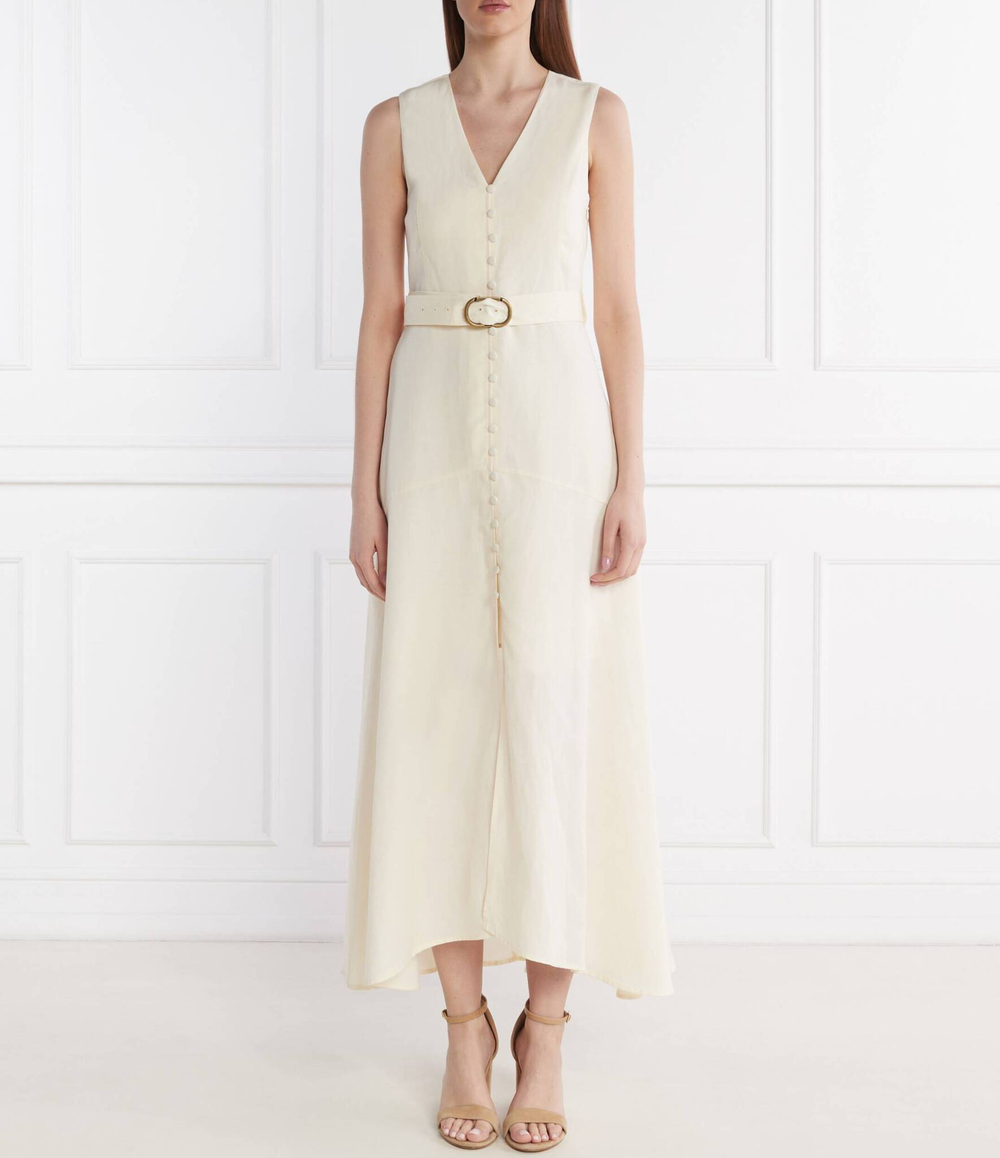 Платье с ремешком TWINSET - экрю(241TP2520)