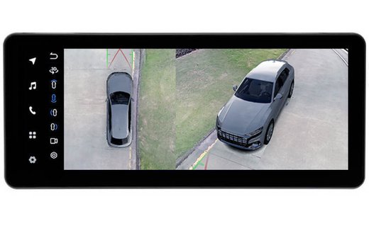 Магнитола для Lexus NX200, NX300, NX300h 2017-2021 - Carmedia LUX-NX17/OL1039Q+360 монитор 10.25", Android 12, 6/128Гб, CarPlay, 4G SIM-слот, 4 камеры в комплекте